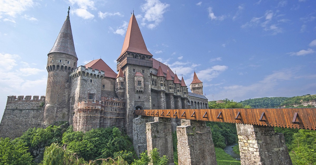 El castillo de Hunedoara (iStock)