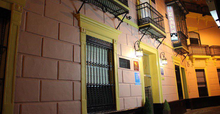 Exterior del hotel Zaida (http://www.hotelzaida.com/)