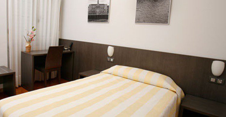 Habitación del hotel Ripa (http://www.hotel-ripa.com/?mod=home)