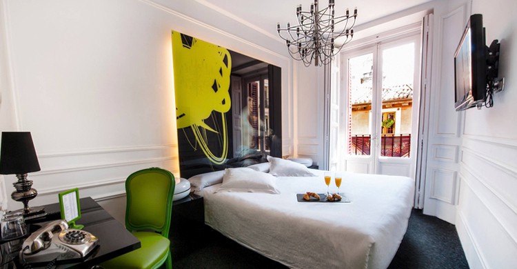 Habitación con balcón (La Posada del Dragón, Facebook)