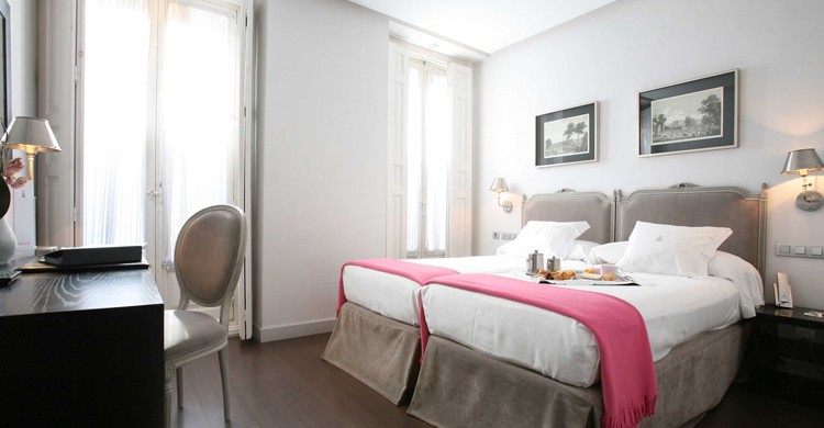 Dormitorio (Web del hotel Meninas)