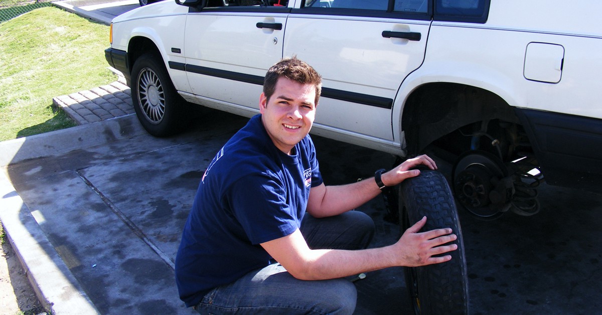 Rueda pinchada (mikepetrucci, Foter)