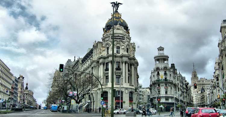 La Gran Vía ha recibido diferentes nombres a lo largo de su historia (Flickr)