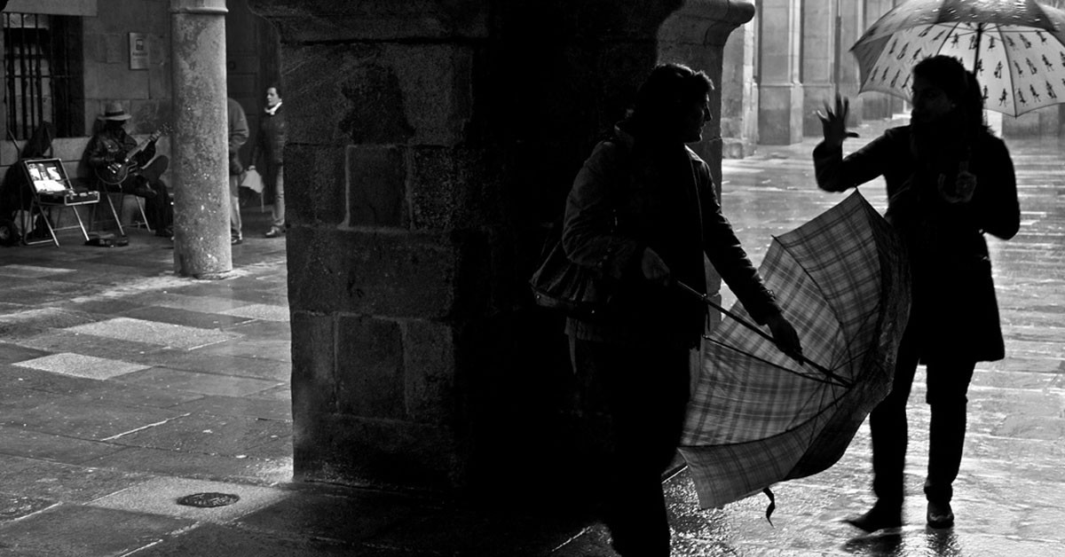 La lluvia, una seña de identidad gallega (Flickr)