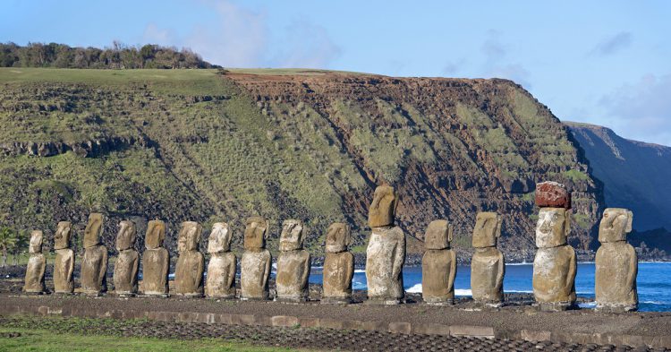 Isla de Pascua, Moais (Istock)