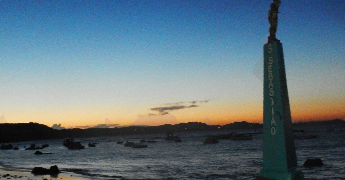 Cuando las playas tienen forma de corazón, Brasil (Flickr)