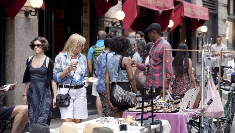 Mercadillo en Manhattan. 4X6 (iStock)