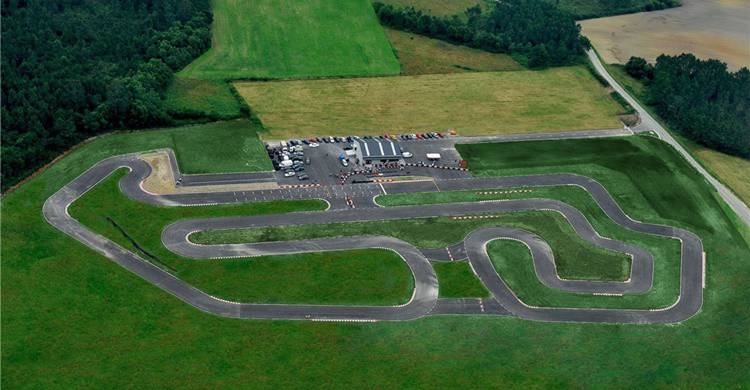 Vista del circuito de karts (http://www.kartodromodetapia.com/Index.aspx)
