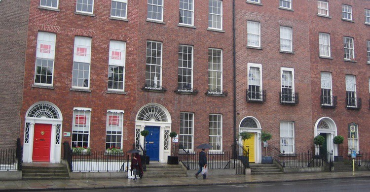 Casas georgianas de Dublín. Cathrine Johansson (Flickr)