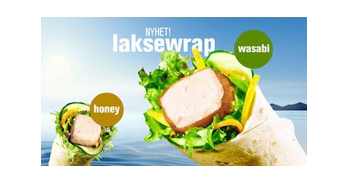 Laksewrap.