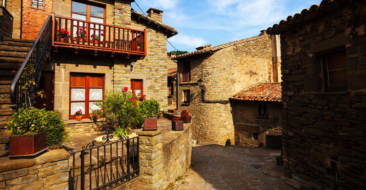 Pueblecito de Cataluña. JackF (iStock)