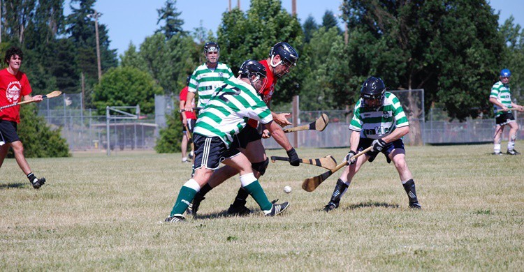 Partido de hurling. Steven Burt (Flickr)