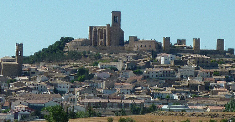 Vista general de Artajona. Albert Torelló (Flickr)