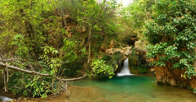 Cascada en Ademuz. Lluis Satorre Gonzalez (Flickr)