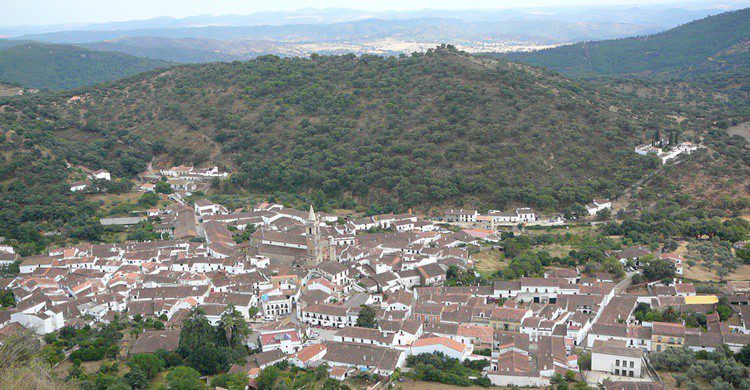 Vista de Alájar. Dan Taylor-Watt (Flickr)