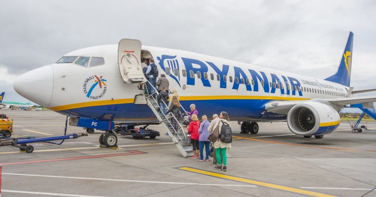 Aviones de Ryanair II (iStock)