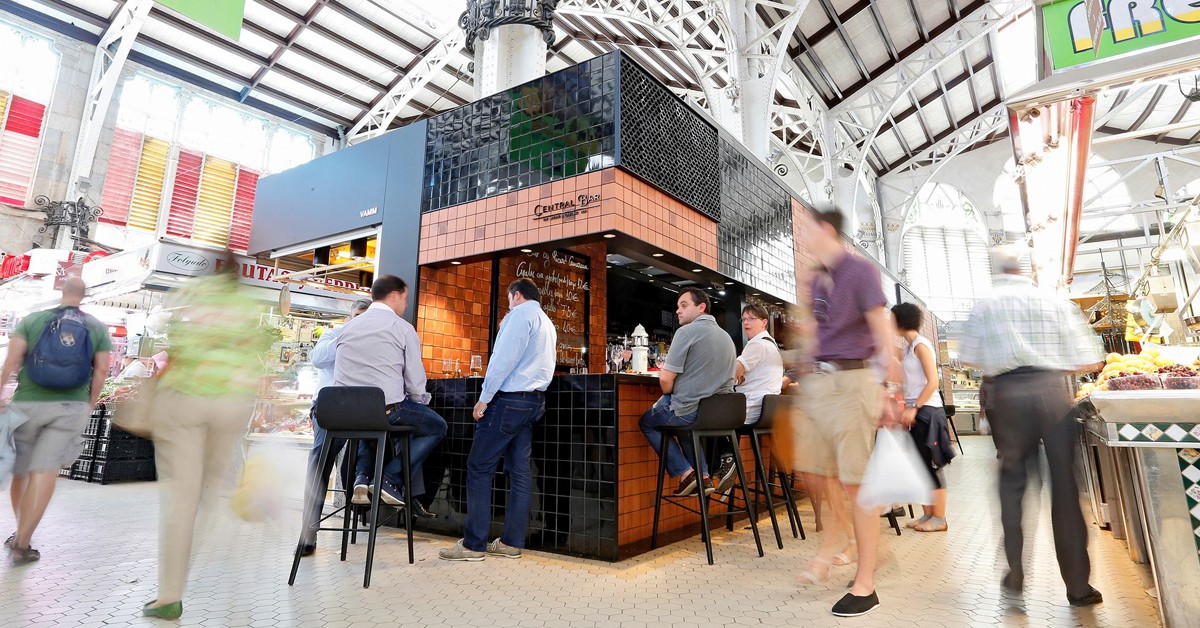 Vista del puesto (Central Bar, Facebook)