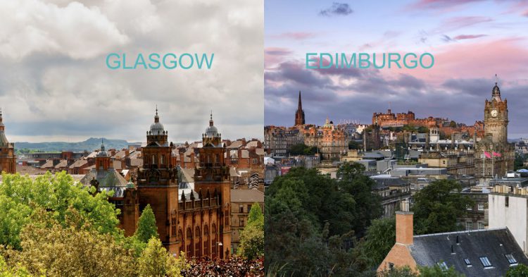 Grasgow y Edimburgo (iStock)