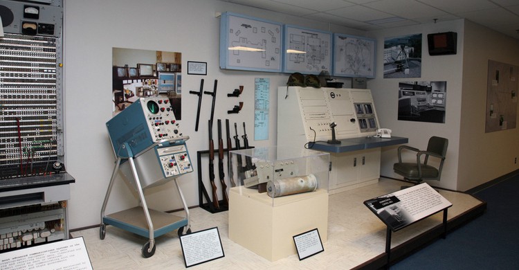 Una de las secciones del museo (Web de The Greebrier)