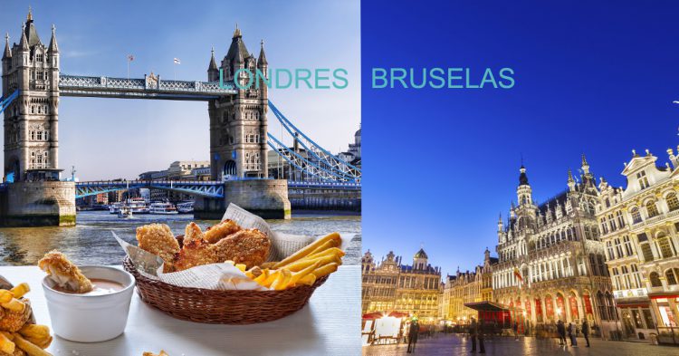 Londres y Bruselas (iStock)