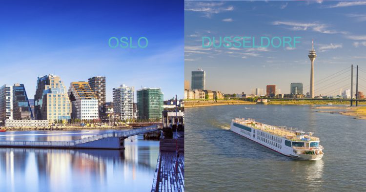 Oslo y Dusseldord (iStock)