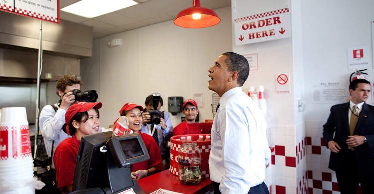 Obama pide comida rápida (Embajada de Estados Unidos en Bolivia, Foter)