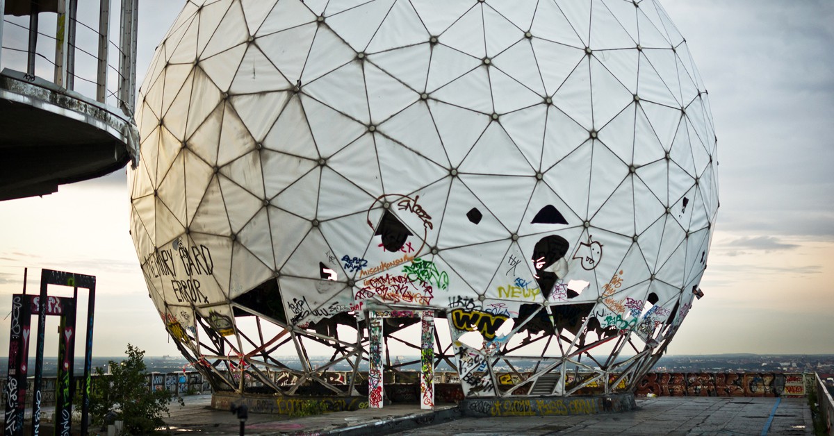 Berlin Teufelsberg Radar Dome (deErisch, Foter)