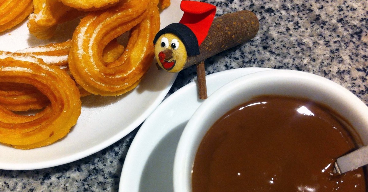 Chocolate en Navidad (Petritxol-Xocoa, Facebook)