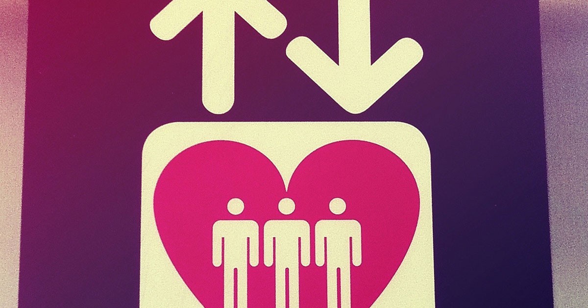 ¡Es que los ascensores invitan al... amor (Flickr)
