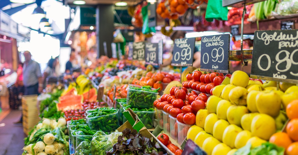 mercado de la boquería Barcelona (Istock)