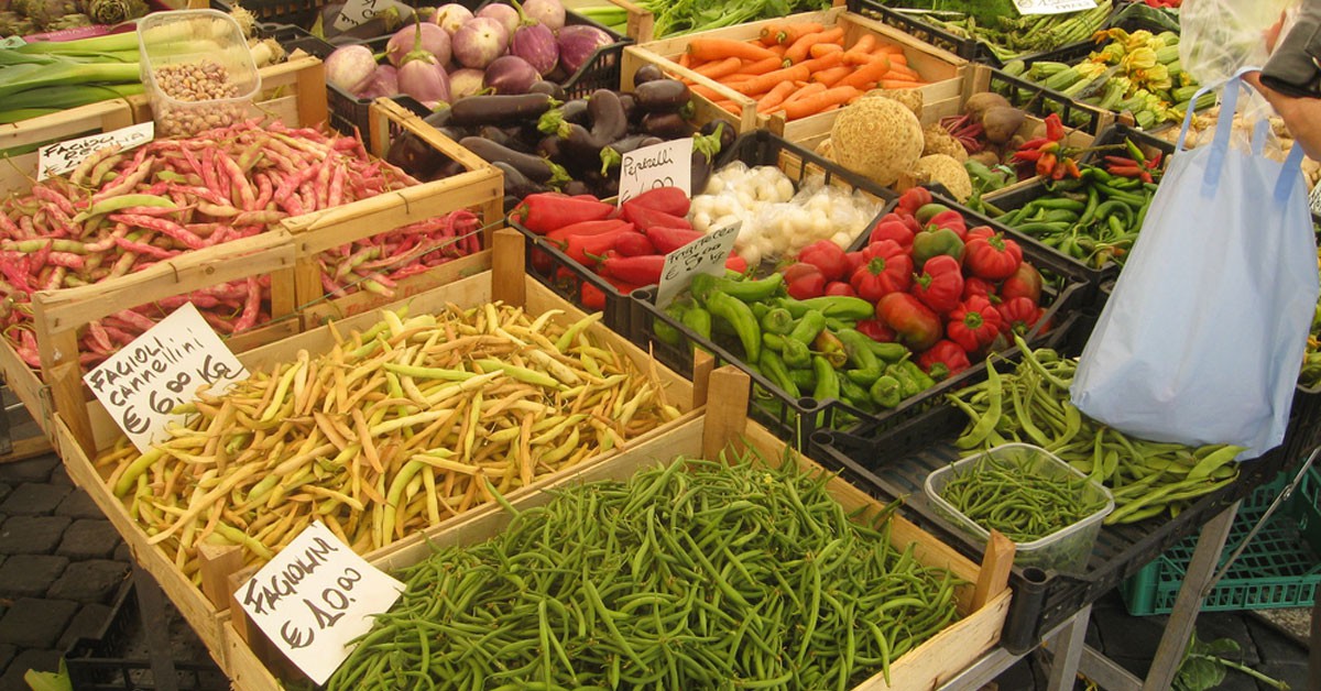 Una mañana de mercado en el Campo dei Fiori de Roma (Flickr)