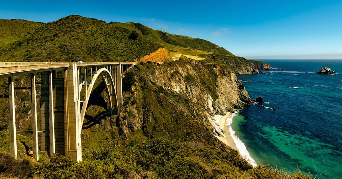 carretera de la Costa Pacífico / California (Pixabay)