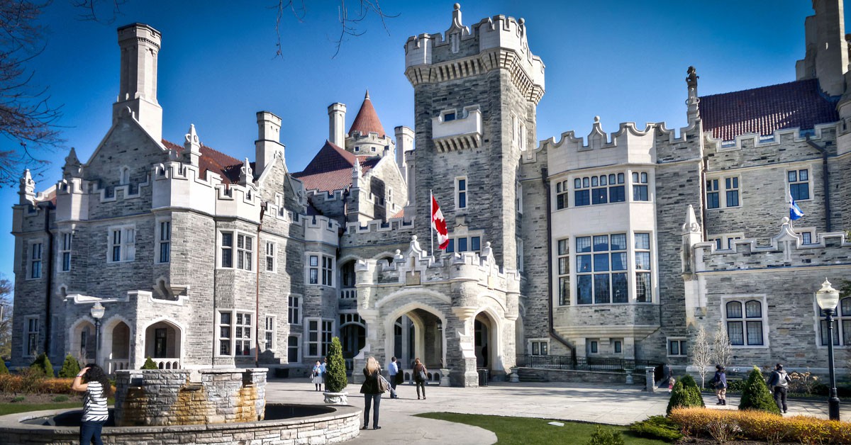 Los castillos también ofrecen espectaculares paisajes en Canadá (Flickr)