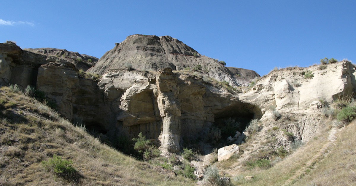Cementerio de Dinosaurios en Canadá (Flickr)
