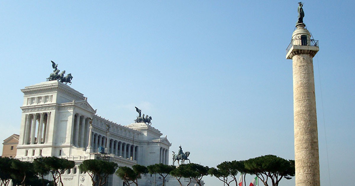 La casi indescifrable Columna de Trajano en Roma (Flickr)