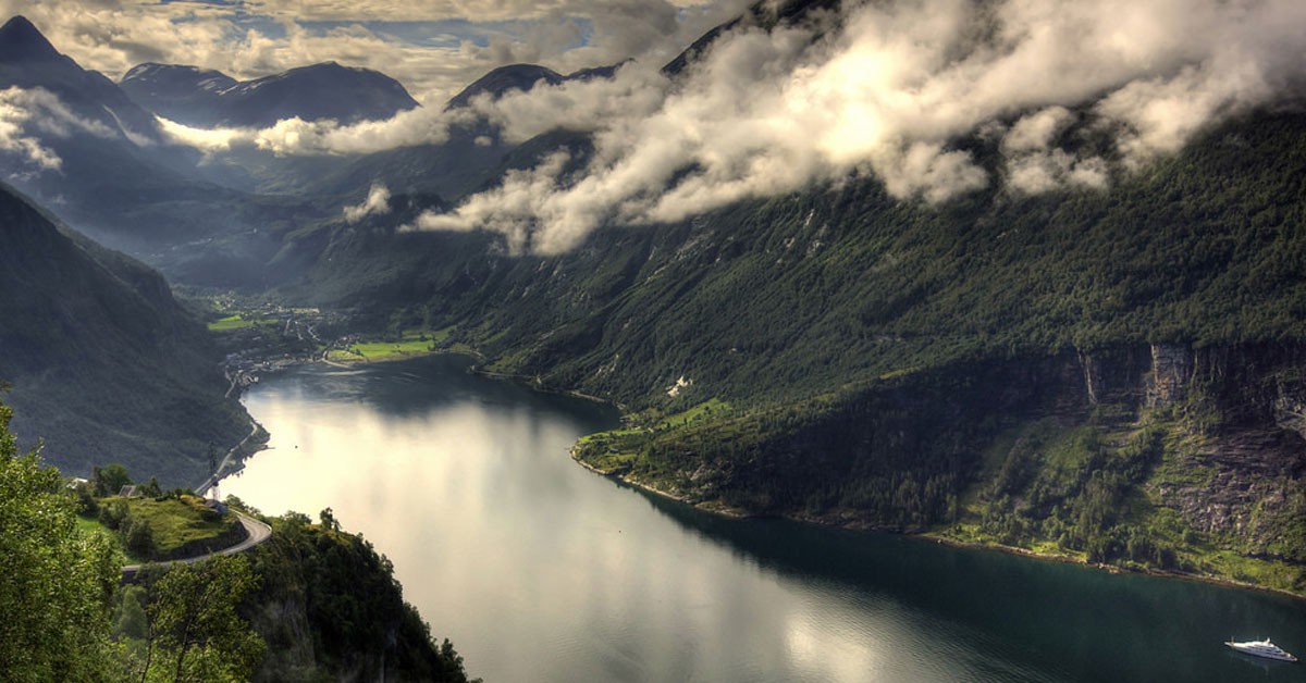 Fiordo Geiranger en Noruega (Flickr)