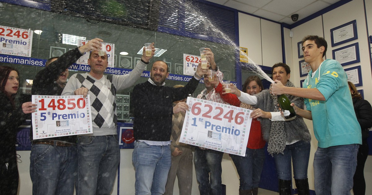 Las 6 administraciones de lotería más premiadas de España