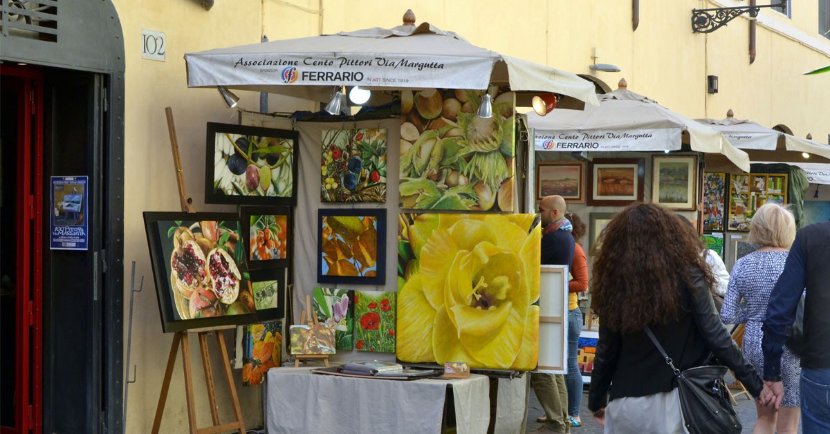 La bohemia Via Margutta de Roma (Flickr)