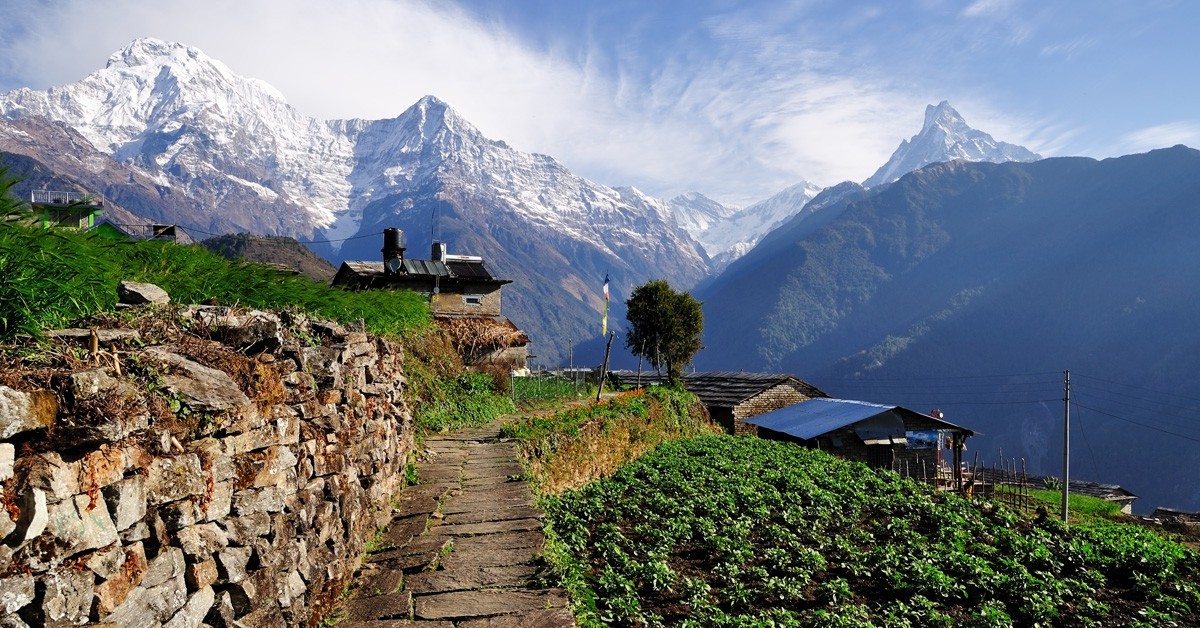 vistas de las montañas Annapurna / Nepal (Istock)