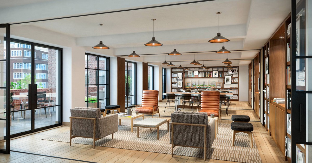 Salones comunes (Arlo Hudson Square, Facebook)