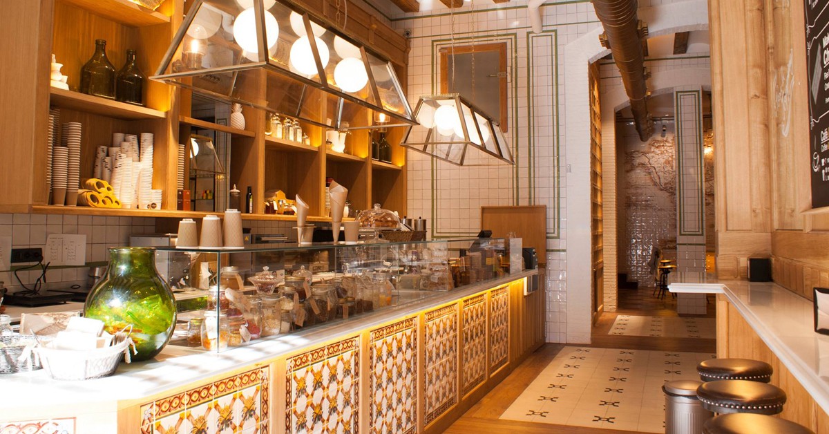 Entrada a la pastelería (La Xocolateria by Oriol Balaguer, Facebook)