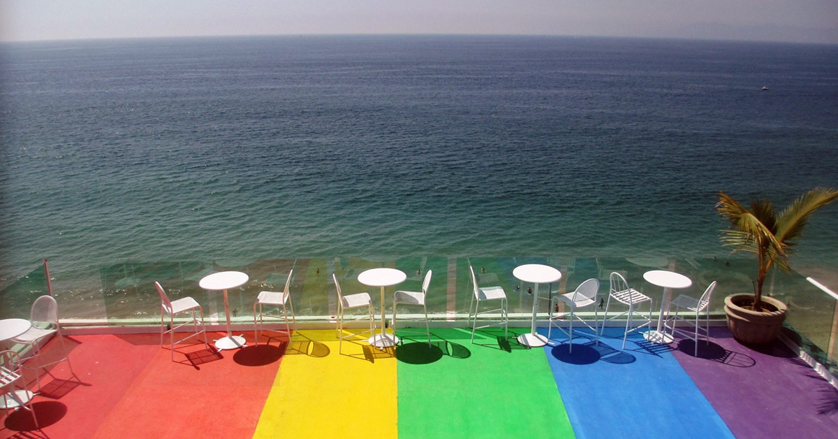 Vista desde la terraza (Blue Chairs Resort by the Sea, Facebook)