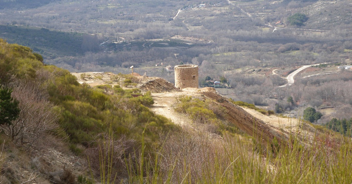 Vistas de el Molino de Bustarviejo en Madrid (Flickr)