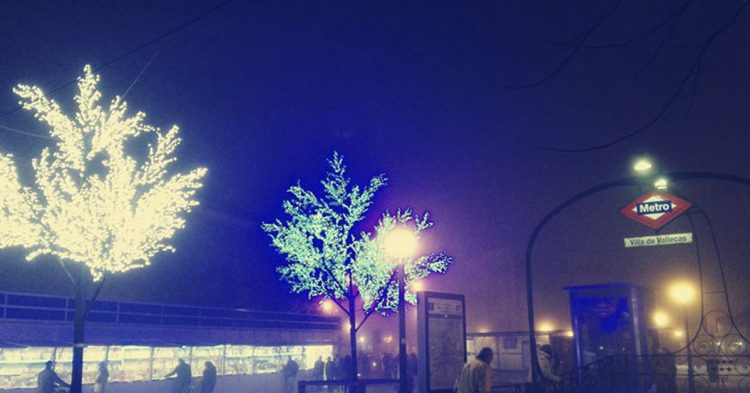 Cerezos en Vallecas (Facebook de la Junta Municipal de Villa de Vallecas)