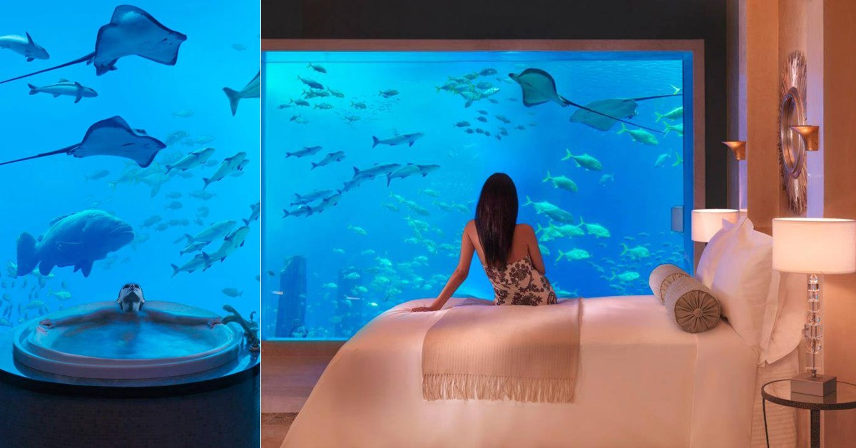 Atlantis Underwater Suite (Atlantis The Palm, Facebook)