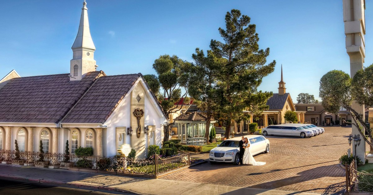 Vista aérea (Chapel of the Flowers, Facebook) 