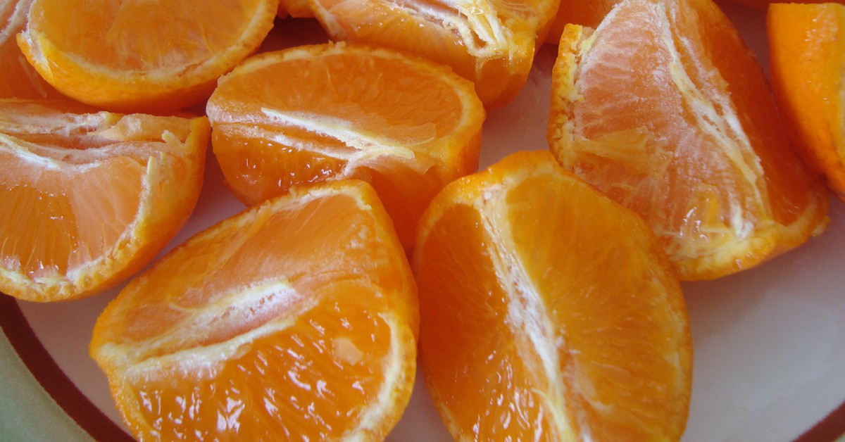 La mandarina aporta un toque diferente a los polvorones (wikimedia.org)