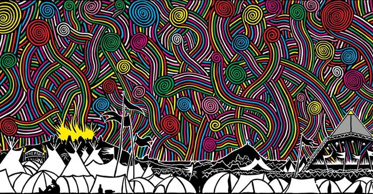 Artwork del 2016 (Glastonbury Festival, Facebook)