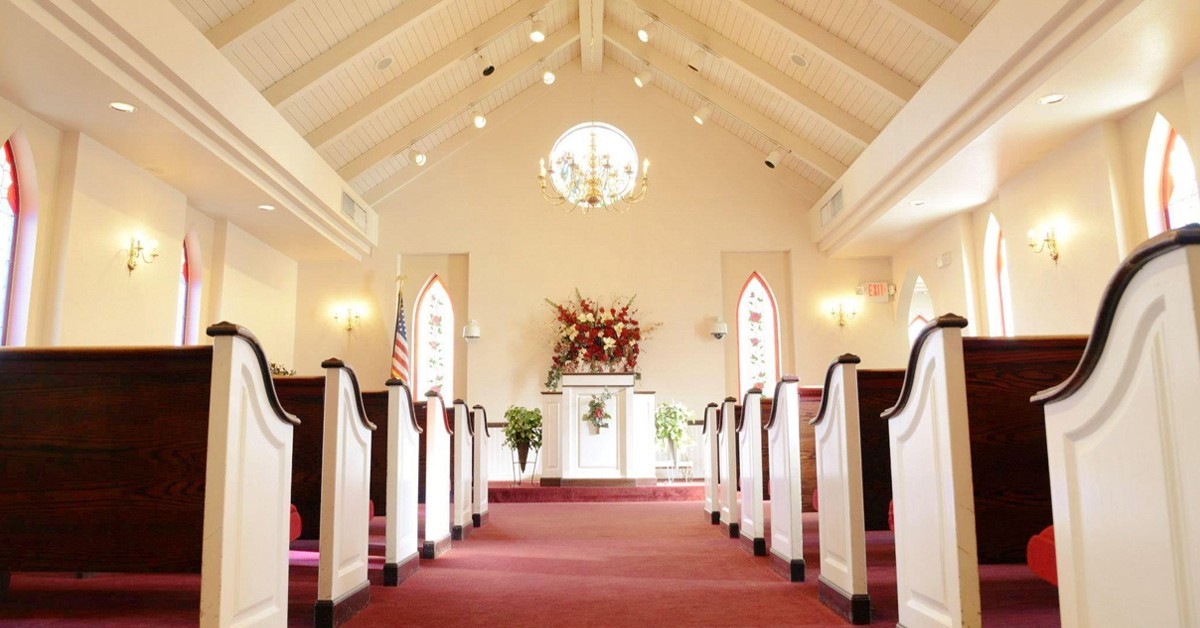 Interior de la capilla (A Special Memory Wedding Chapel, Facebook)