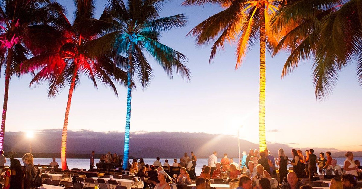 Atardecer en la playa (Pink Flamingo Resort, Facebook)